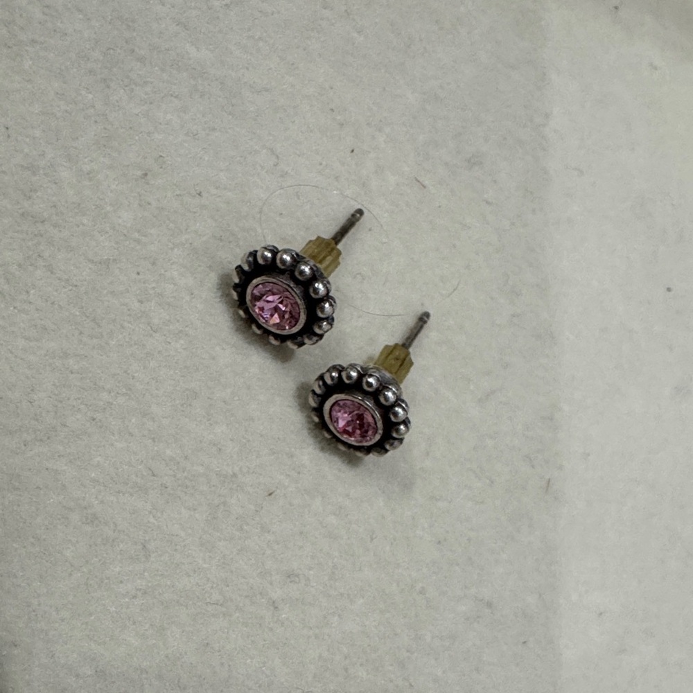 Brighton Pink Stud Earrings
